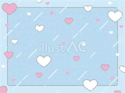 Free Vectors | cute heart background frame