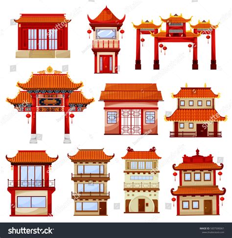 Ancient Facade Chinese House: Over 230 Royalty-Free Licensable Stock ...