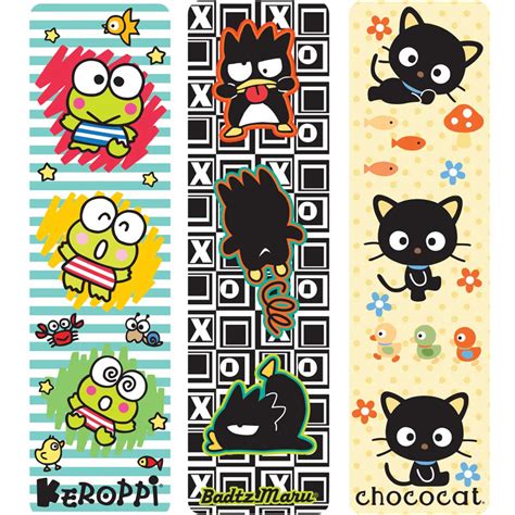 Hello Kitty and Friends Bookmarks