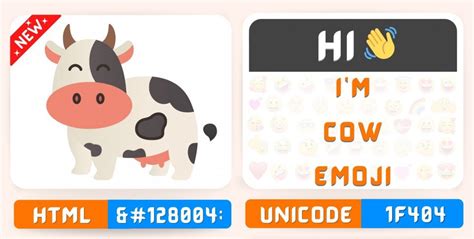 Cow Emoji Copy Paste, Meaning | Unicode