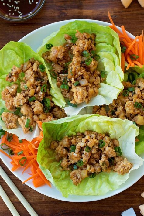 Chicken Lettuce Wraps {PF Chang's Copycat} | Lil' Luna