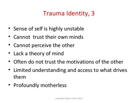 Trauma identitynbfs2011