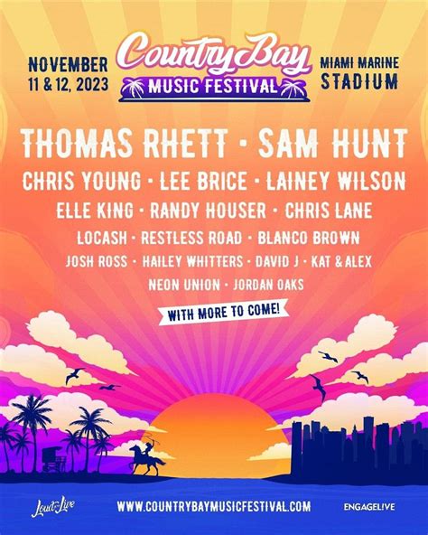 Loud And Live Announces 'Country Bay Music Festival' in Miami ...