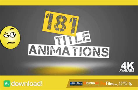 (FREE) 181 TITLE ANIMATIONS (VIDEOHIVE) - FREE DOWNLOAD - Free After Effects Templates (Official ...