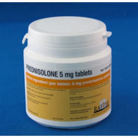 Prednisolone 5mg | The Pet Pharmacist