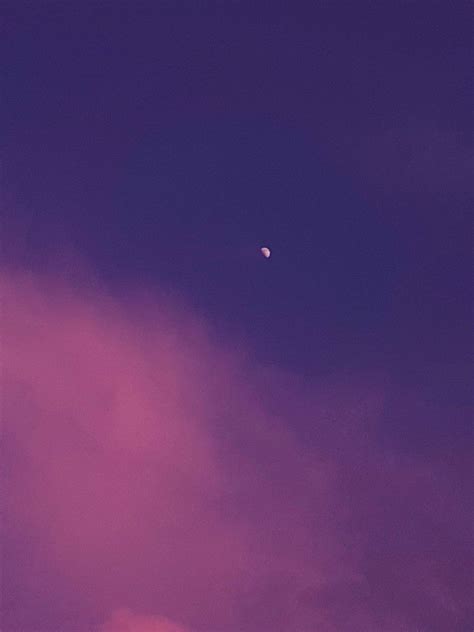 🌛Moon🌜 | Purple sky, Clouds, Purple