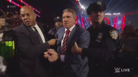 Vince McMahon Caps Off the Last 'Raw' of 2015 by Getting Arrested | Complex