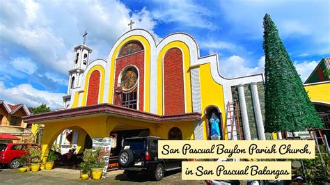 San Pascual Baylon Parish Church - San Pascual, Batangas - YouTube