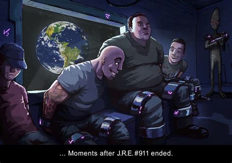 ArtStation - Joe Rogan Experience Fanart Episode 911