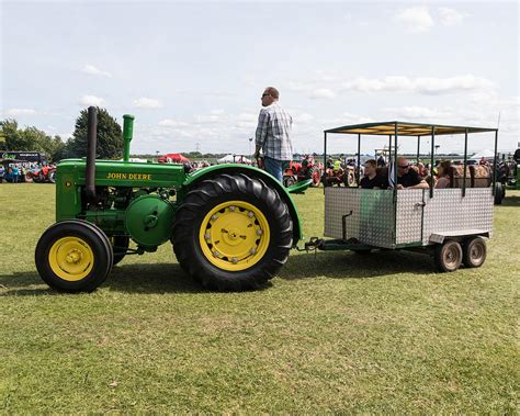 John Deere Vintage Tractor and Trailer Photograph by Nik Bartlett | Pixels