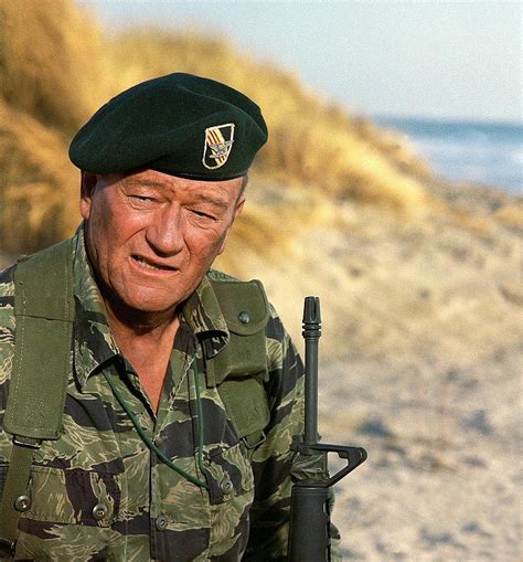 John Wayne as Colonel Mike Kirby The Green Berets 1968 Photograph by ...