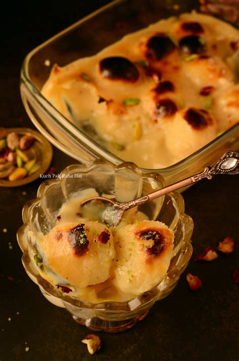 Bengali Baked Rasgulla Recipe