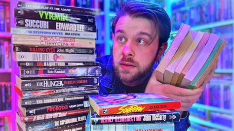 GASP! I Bought More Vintage Horror Books! - YouTube