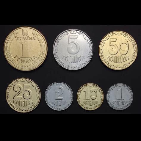 7pcs Ukraine coin 100% original coin collection Not circulated-in Non ...