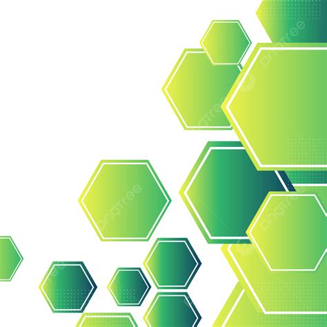 Geometric Technology Big Data Light Green Hexagon Abstract, Geometric, Abstract, Green Hexagons ...