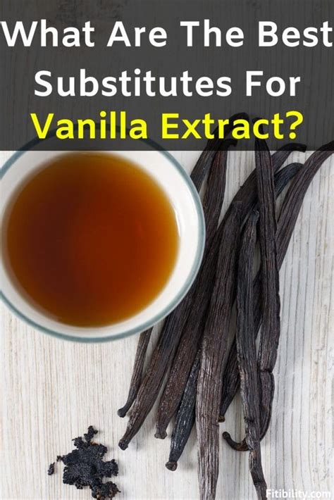 Vanilla extract substitute - gertyburger