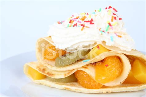 Pancake With Fruits Stock Photo | Royalty-Free | FreeImages