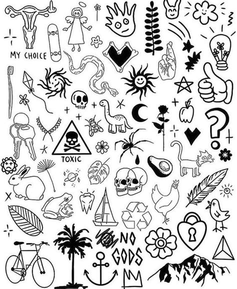 Pre-made Tattoo Stencils Ready to Use Tattoo Stencils Tattoo Stencils ...