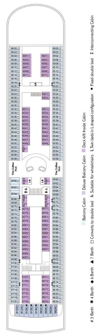 Marella Discovery 2 Deck Plans