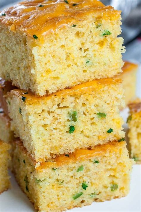 Jalapeño Cheddar Cornbread - Healthy Recipes Smoothies