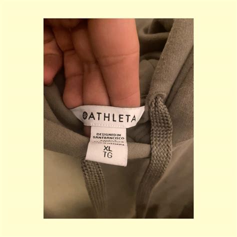 Athleta Men's Tan Hoodie | Depop