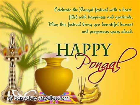 Pongal Wishes, Messages and Pongal Greetings - Easyday