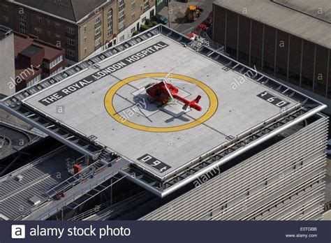 The emergency heli-pad, hospital helicopter landing pad, on the roof Stock Photo, Royalty Free ...