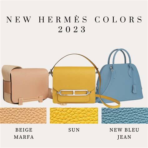 Hermes Color Chart 2024 - Bert Marina