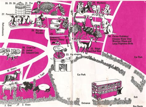 Zoo Maps - The Chessington Zoo & Circus Archive