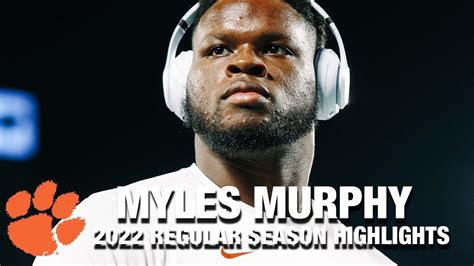 Myles Murphy Regular Season Highlights | Clemson DL - Win Big Sports