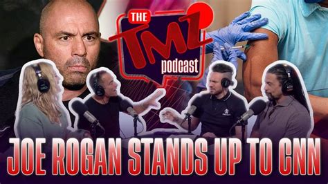 Joe Rogan Stands Up to CNN | The TMZ Podcast | Joe rogan stand up, Joe ...