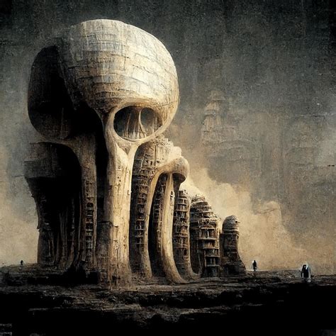 Alien Architecture 1 Digital Art by Visions Of Hell - Fine Art America