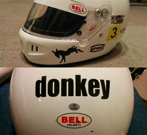 Custom Race Helmet Vinyl Decals — Weasyl