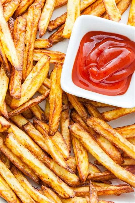 Air Fryer French Fries {Crispy & Healthy} | Plated Cravings