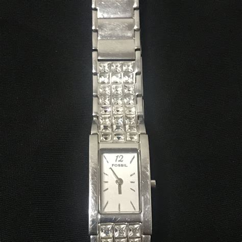 Fossil Ladies Silver Watch With Adjustable Band(s)