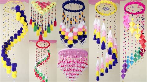 8 Beautiful Wall Hanging Ideas !! DIY HandMade Things - YouTube