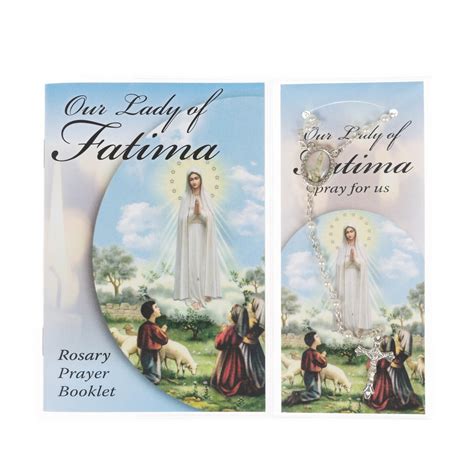 Fatima Rosary, Rosary Booklet & Bookmark Set | Rosary.com™