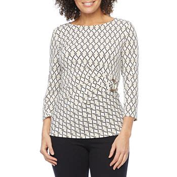 3/4 Sleeve Blouses Tops for Women - JCPenney