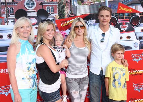 DWTS Pro Derek Hough And Family Attend Grand Opening Of "Cars Land" At ...