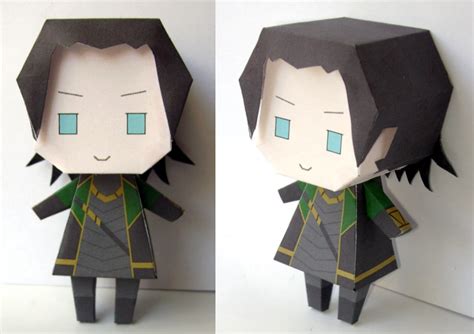 Loki Papercraft by FedeMidnight on DeviantArt