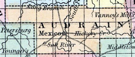 Audrain County, Missouri, 1857 | House Divided