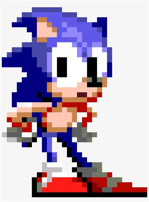 How To Draw Sonic Pixel Art