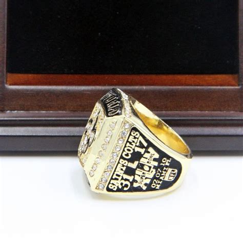 NFL 2009 Super Bowl XLIV New Orleans Saints Championship Replica Ring ...