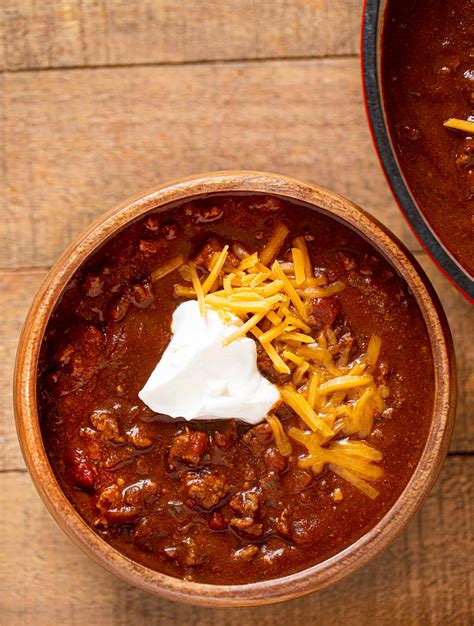 Best Ever Texas Chili Recipe - Dinner, then Dessert