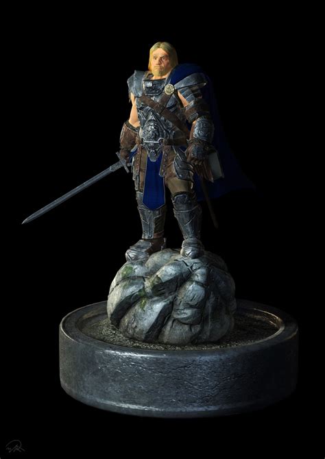 Paladin statue by Fury-genesis on DeviantArt