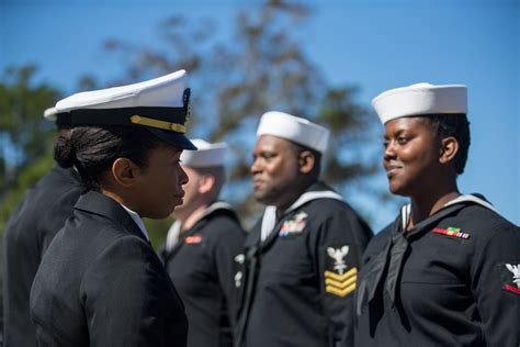 DVIDS - Images - II MEF HQ Group Navy Dress Blue uniform inspection ...