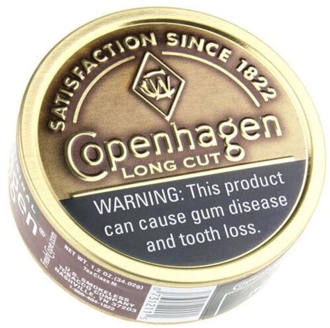 Tob Copenhagen Original Long Cut Tin 1.2OZ - Don's & Ben's, Cibolo, TX