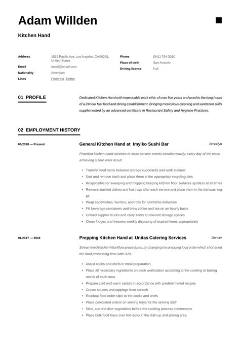 35+ Kitchen manager resume skills For Your Learning Needs