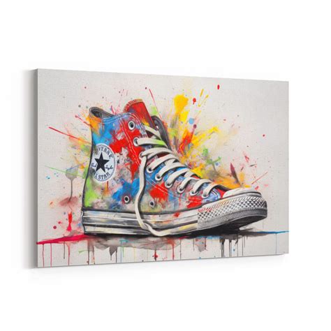 Converse Classic's Graffiti Style 3 Wall Art