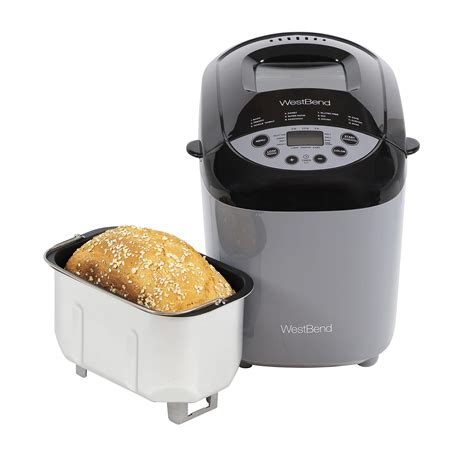 Buy West Bend Hi-Rise Bread Maker Programmable Horizontal Dual Blade ...